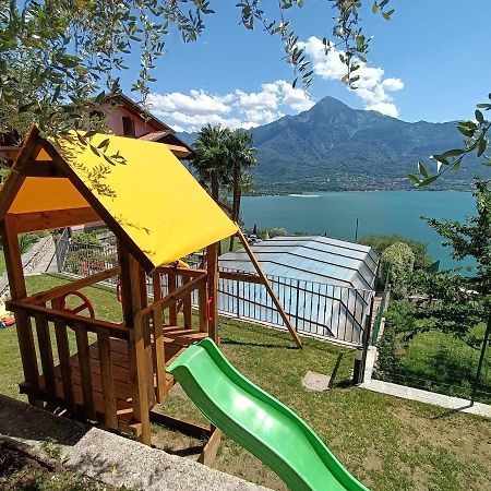 Residence Casa Rosa Gera Lario Esterno foto