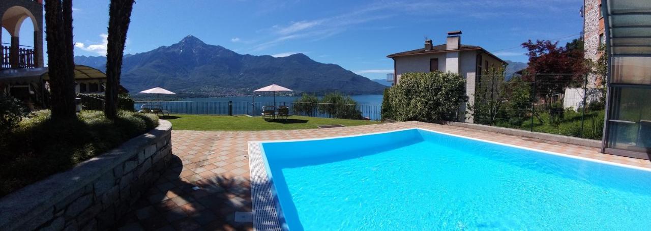 Residence Casa Rosa Gera Lario Esterno foto