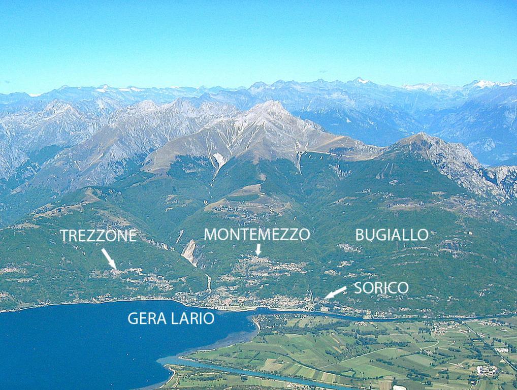 Residence Casa Rosa Gera Lario Esterno foto