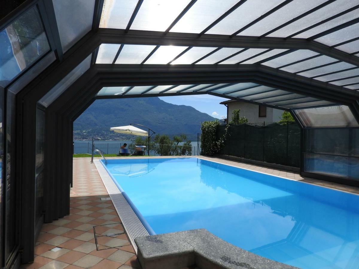 Residence Casa Rosa Gera Lario Esterno foto