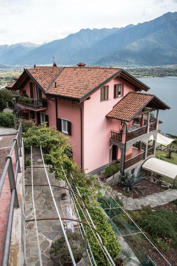 Residence Casa Rosa Gera Lario Esterno foto