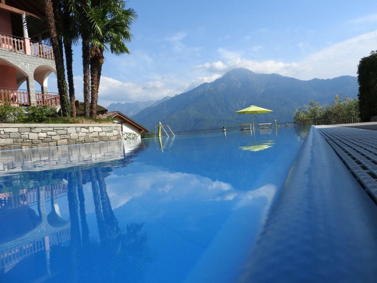 Residence Casa Rosa Gera Lario Esterno foto