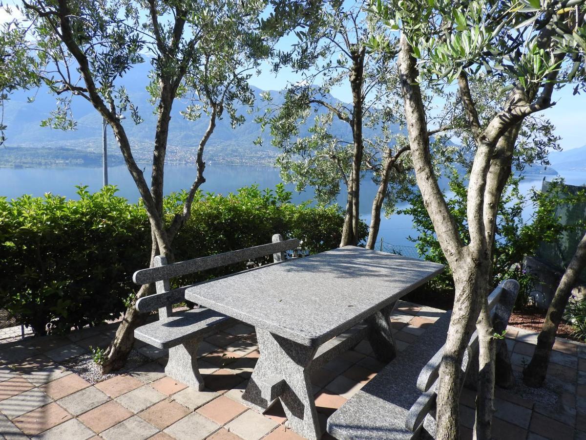 Residence Casa Rosa Gera Lario Esterno foto